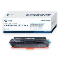 Toner kompatibel mit Canon Cartridge 067 Cyan Cyan...