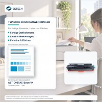 Toner kompatibel mit Canon Cartridge 067 Cyan Cyan imageClass LBP633Cdw LBP631Cw