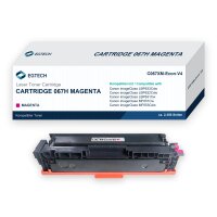 Toner kompatibel mit Canon Cartridge 067H Magenta Magenta...