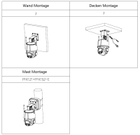 Dahua SD3C405DB-GNY-AW-PV IP WLAN PTZ Überwachungskamera 4MP WizSense H.265 H.264 2,7 – 13,5 mm motor Objektiv