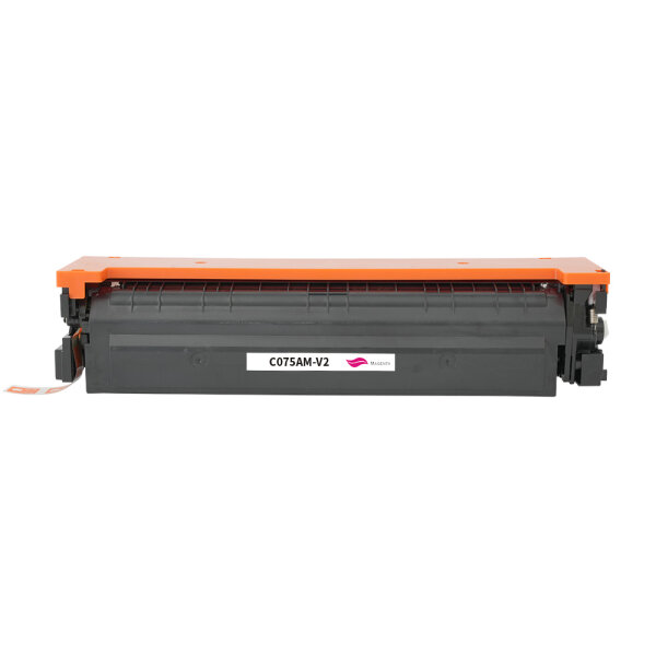 Tonerkartusche kompatibel mit Canon CRG 075 Magenta – Magenta – ca. 1.300 Seiten – Chip-Version V2