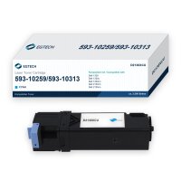 Toner kompatibel mit Dell 593-10259 Cyan 1320 1320c...