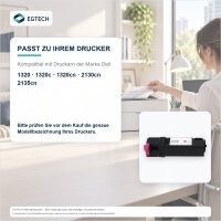 Toner kompatibel mit Dell 593-10261 Magenta 1320 1320c 1320cn 2130cn 2135cn