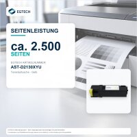 Toner kompatibel mit Dell 593-10260 Gelb 1320 1320c 1320cn 2130cn 2135cn