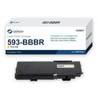 Toner kompatibel mit Dell 593-BBBR Gelb Color Laser...