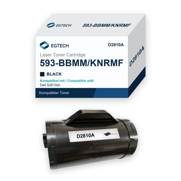 Toner kompatibel mit Dell 593-BBMM S2810dn H815dw S2815dn Schwarz