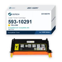 Toner kompatibel mit Dell 593-10291 Gelb 3130 3130cn 3130CND