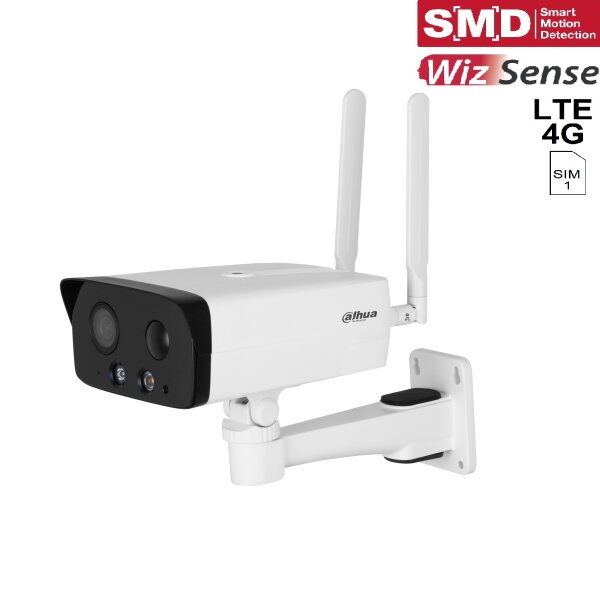 Dahua IPC-HFW3441DGP-AS-4G-NL668EAU-B-0280B IP Bullet 4G Überwachungskamera 4MP WizSense SMD H.265