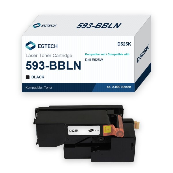 Toner kompatibel mit Dell 593-BBLN E525W Schwarz