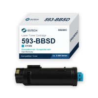 Toner kompatibel mit Dell 593-BBSD Cyan H625cdw H825cdw...