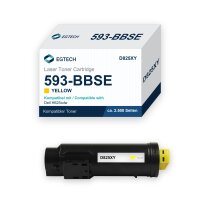 Toner kompatibel mit Dell 593-BBSE Gelb H625cdw H825cdw...