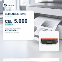 Toner kompatibel mit HP W1106A Laser MFP 137fnw 135a 135w 107a 107w Schwarz