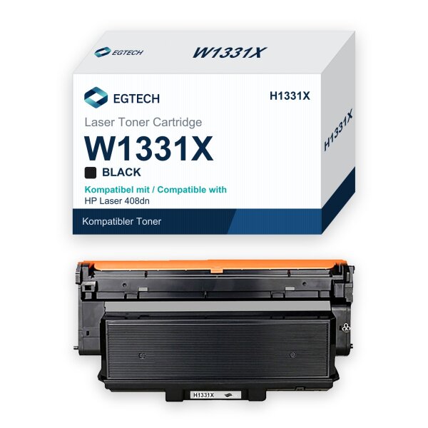 Toner kompatibel mit HP W1331X Laser 408dn 432fdn Schwarz