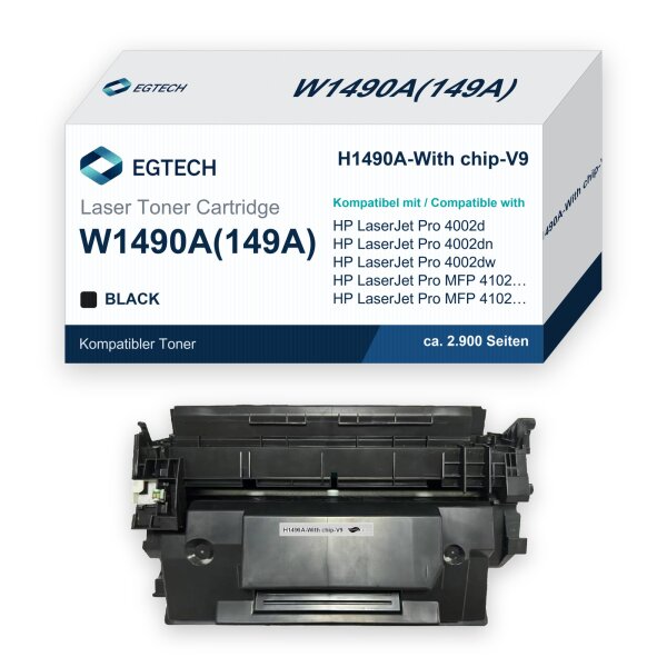 Toner kompatibel mit HP W1490A Pro 4002d 4002dn 4002dw 4102dw 4102fdw 4102fdn