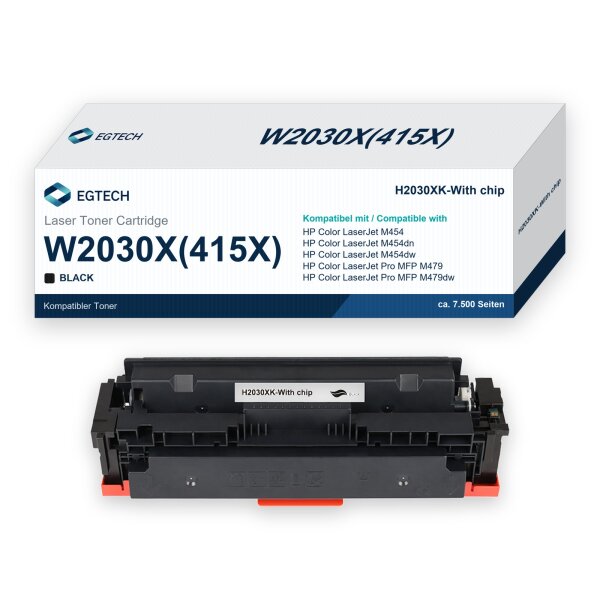 Toner kompatibel mit HP W2030X Color M454 M454dn M454dw M479 M479dw M479dn