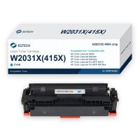 Toner kompatibel mit HP W2031X Cyan Color M454 M454dn...