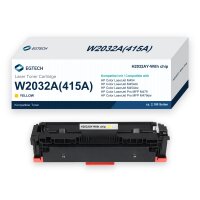 Toner kompatibel mit HP W2032A Gelb Color M454 M454dn...