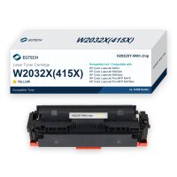 Toner kompatibel mit HP W2032X Gelb Color M454 M454dn...