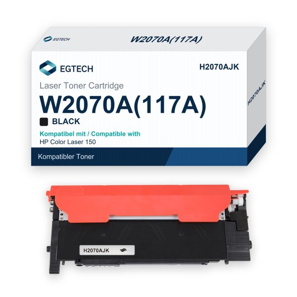 Toner kompatibel mit HP W2070A Color Laser 150 178 179 Schwarz