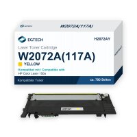 Toner kompatibel mit HP W2072A Gelb Color Laser 150a...