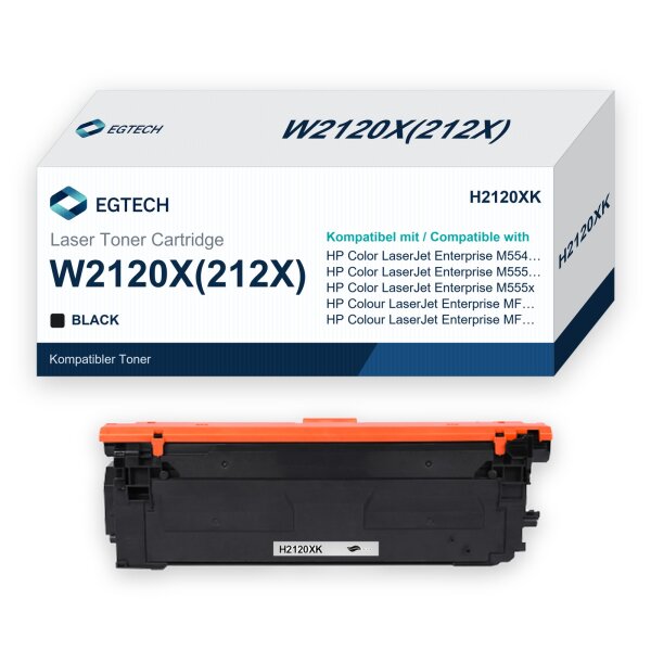 Toner kompatibel mit HP W2120X Color Enterprise M554dn M555dn M555x M578f M578dn