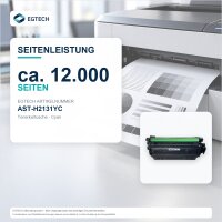 Toner kompatibel mit HP W2131Y Cyan Color Enterprise 5700dn 6700dn 6701dn 5800f