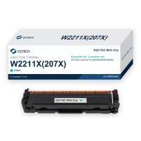 Toner kompatibel mit HP W2211X Cyan Color Pro M255dw M282...