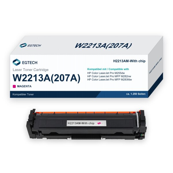 Toner kompatibel mit HP W2213A Magenta Color Pro M255dw M282nw M283fdw