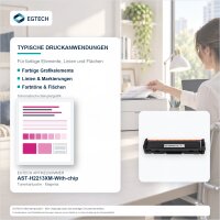 Toner kompatibel mit HP W2213X Magenta Color Pro M255dw M282 M283fdw