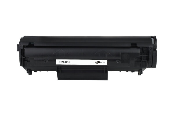Tonerkartusche kompatibel mit HP Q2612A / Canon FX10/703 – Schwarz – ca. 2.000 Seiten