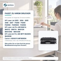 Toner kompatibel mit HP CE505X 2053 2054 2055 2056 2057 P2050 P2055 P2055D M401A