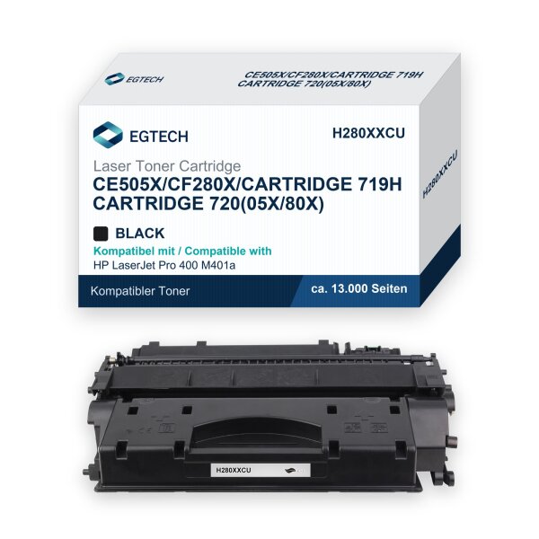 Toner kompatibel mit HP CE505X Pro 400 M401a M401d M401n M401dn M401dne M401dw