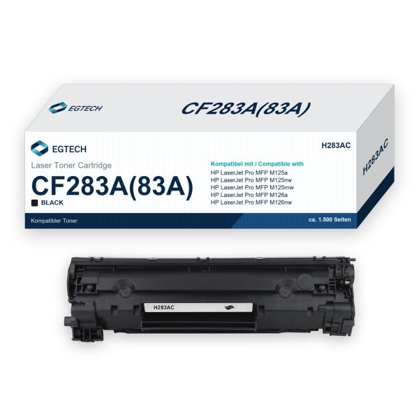 Toner kompatibel mit HP CF283A Pro MFP M125a M125nw M125rnw M126a M201n M126nw