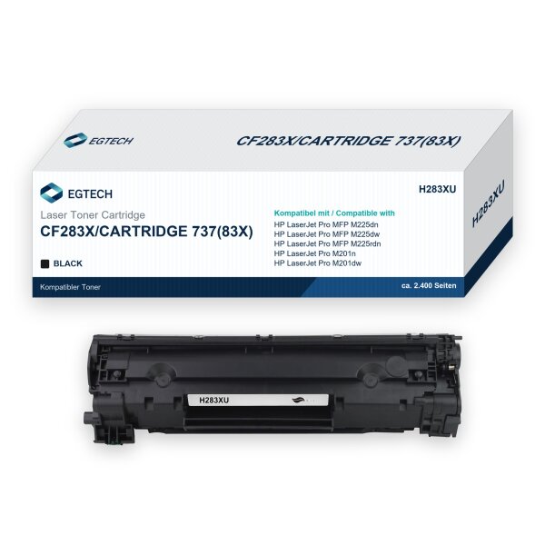Toner kompatibel mit HP CF283X Pro MFP M225dn M225dw M225rdn M201n M201dw M202n