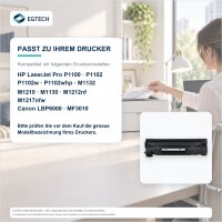 Toner kompatibel mit HP CE285A 1.600 S. Canon LBP6000 MF3010 Pro P1100 P1102