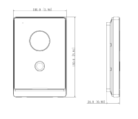 Dahua VTO2211G-WP-S2 Kamera WLAN Überwachungskamera PoE Wi-Fi IP65