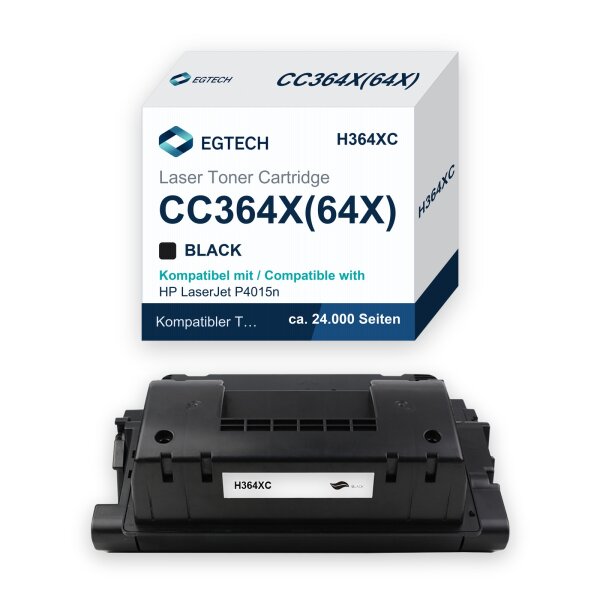 Toner kompatibel mit HP CC364X P4015n P4015x P4515n P4515x Schwarz