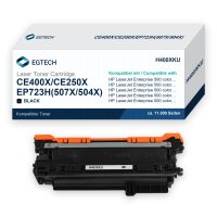 Toner kompatibel mit HP CE400X Enterprise 500 color...