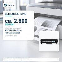 Toner kompatibel mit HP CE411A Cyan Pro 400 color M451dw M451dn M451nw M475dn