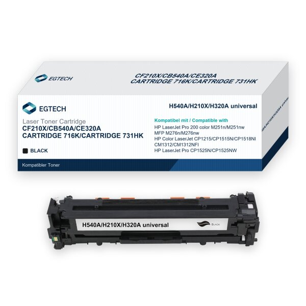 Toner kompatibel mit HP CF210X Pro 200 color M251nw M276nw M251n M276n