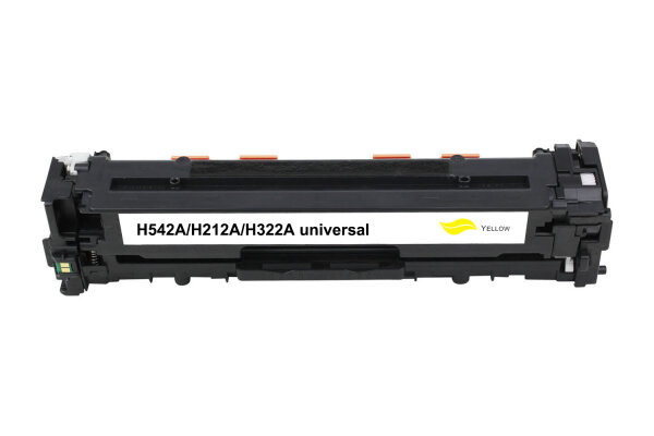 Tonerkartusche kompatibel mit HP CF212A / CB542A – Gelb – ca. 1.800 Seiten