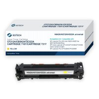 Toner kompatibel mit HP CF212A Gelb Pro 200 color M251nw...