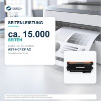 Toner kompatibel mit HP CF331A Cyan Color Enterprise M651dn M651n M651xh