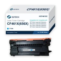 Toner kompatibel mit HP CF461X Cyan Color Enterprise...