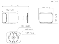 Dahua IPC-PFW3849SP-A180-E2-AS-PV-0280B IP Bullet Überwachungskamera 8MP 2X4MP WizSense Starlight