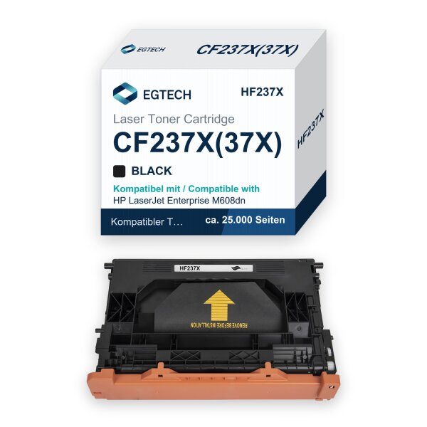 Toner kompatibel mit HP CF237X Enterprise M608dn M608n M608x M609dn M609x M632h