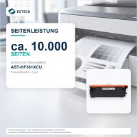 Toner kompatibel mit HP CF361X Cyan Color Enterprise M552dn M553dn M577 M553n