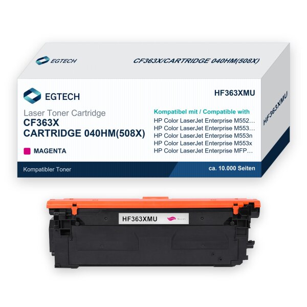 Toner kompatibel mit HP CF363X Magenta Color Enterprise M552dn M553dn M553n M577