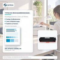 Toner kompatibel mit HP CF541X Cyan Color Pro M254dw M254dn M254nw M281fdw