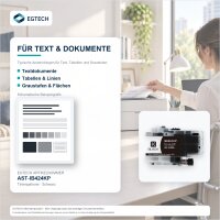 Tinte kompatibel mit Brother LC424BK DCP-J1200W DCP-J1200WE Schwarz